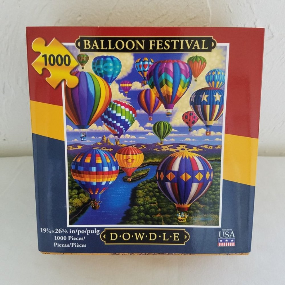 Dowdle Folk Art Jigsaw Puzzle 1000pc NWB sealed